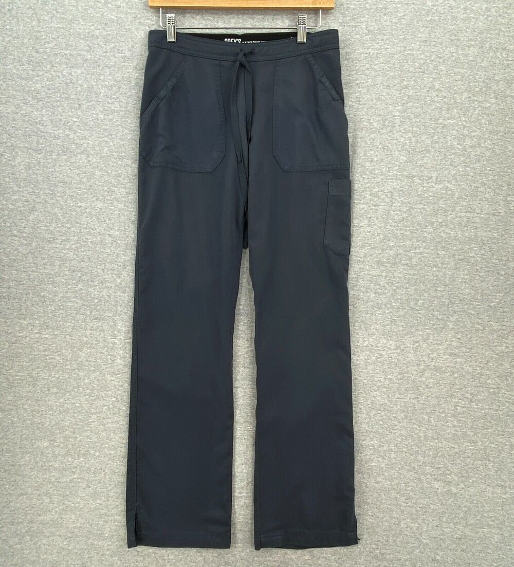 Greys Anatomy Scrub Pants Womens XS Gray Bottoms Medical Nursing Healthcare Vet